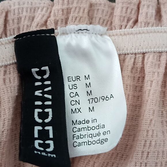 H & M pink crop top size medium - Picture 2 of 8